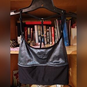 🎈Mossimo🎈BUY 1 GET 1 FREE🎈Metallic Racer Back Crop Top Sz M